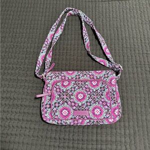Vera Bradley Pink Floral Crossbody Bag